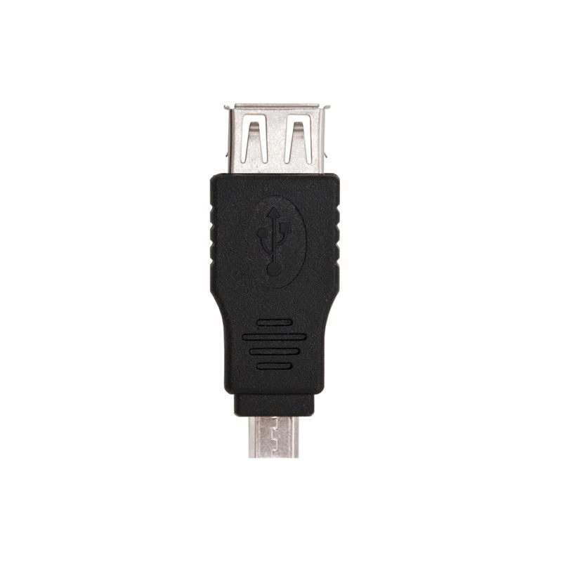 ADAPTADOR USB 2.0 NANOCABLE A/H-MICRO BLACK