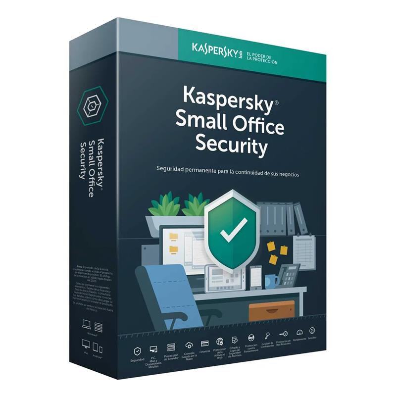 ANTIVIRUS KASPERSKY SMALL OF. SEC. SERVER 7.0 + 10L