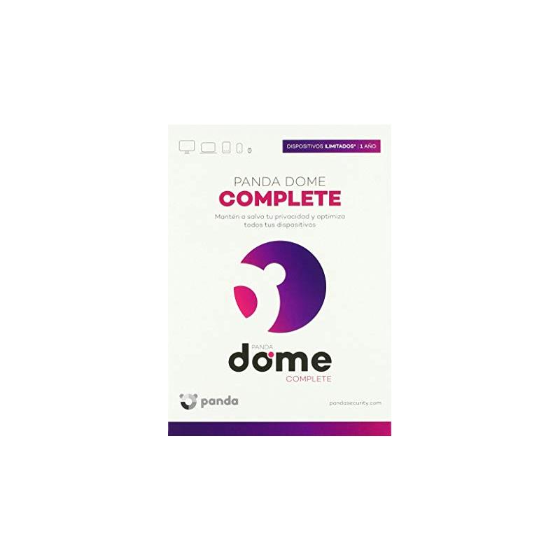ANTIVIRUS PANDA DOME COMPLETE UNLIMITED 1 YEAR (LIC. ELECTRONICA)