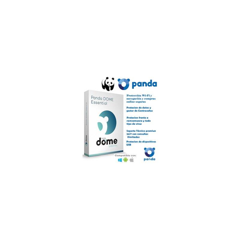 ANTIVIRUS PANDA DOME ESSENTIAL UNLIMITED 1 YEAR (LIC. ELECTRONICA)