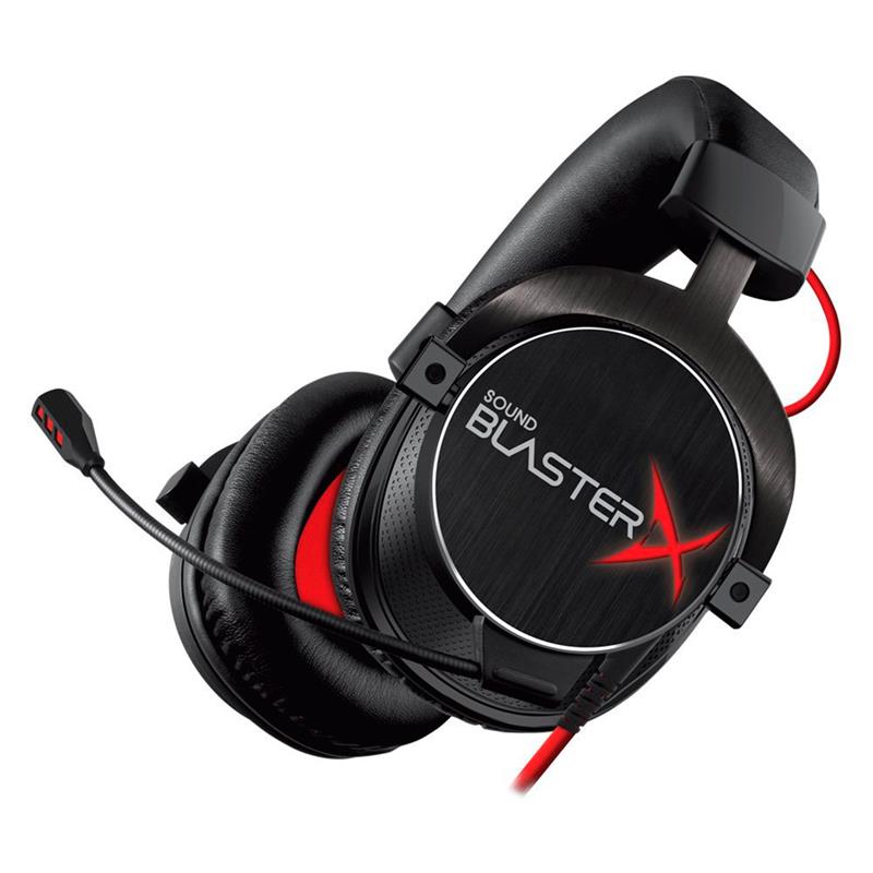 AURICULARES CREATIVE GAMING SBX H7 TOURNAMENT SOUND BLASTER PS4 XBOX USB