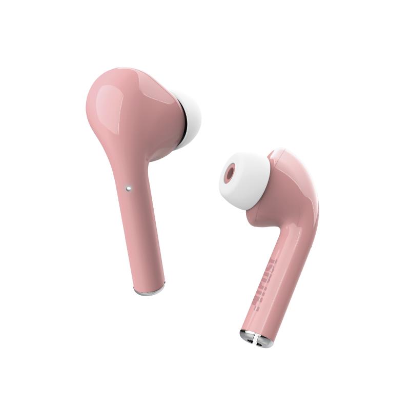 AURICULARES TRUST NIKA TOUCH EARPHONES BLUETOOTH WIRELESS PINK