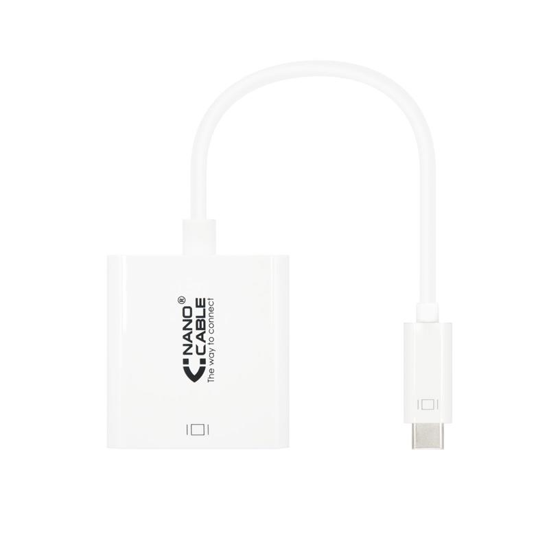 CABLE CONVERSOR THUNDERBOLT USB TIPO C A HDMI 15CM WHITE