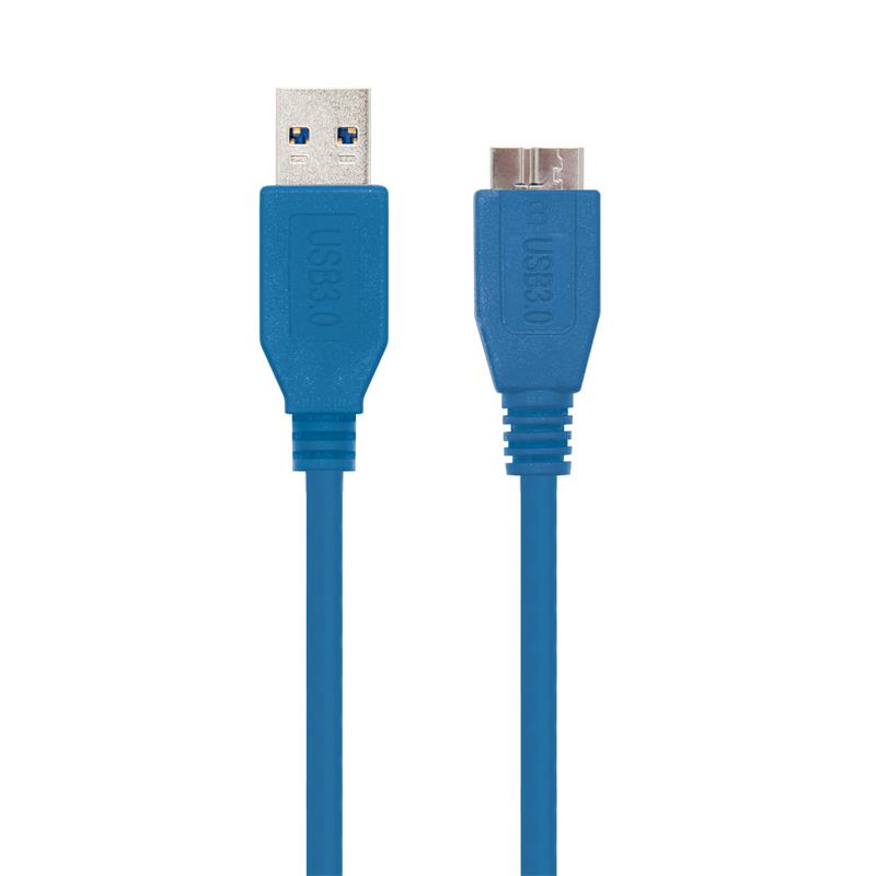 CABLE USB 3.0 AM MICRO BM 2M NANOCABLE BLUE