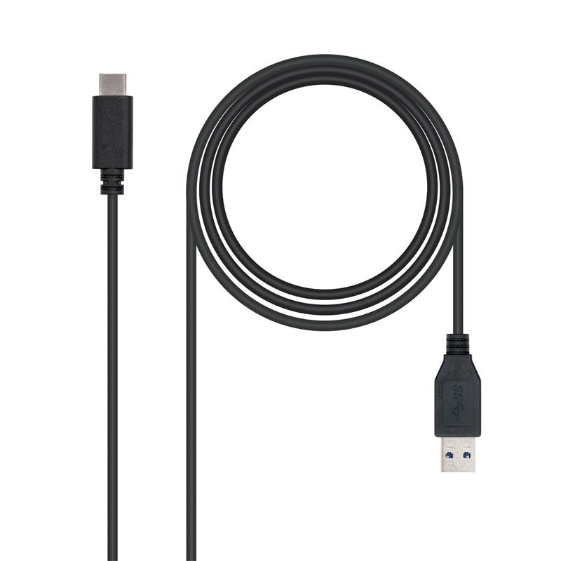 CABLE USB 3.1 TIPO C/M-A/M GEN2 1M NANOCABLE
