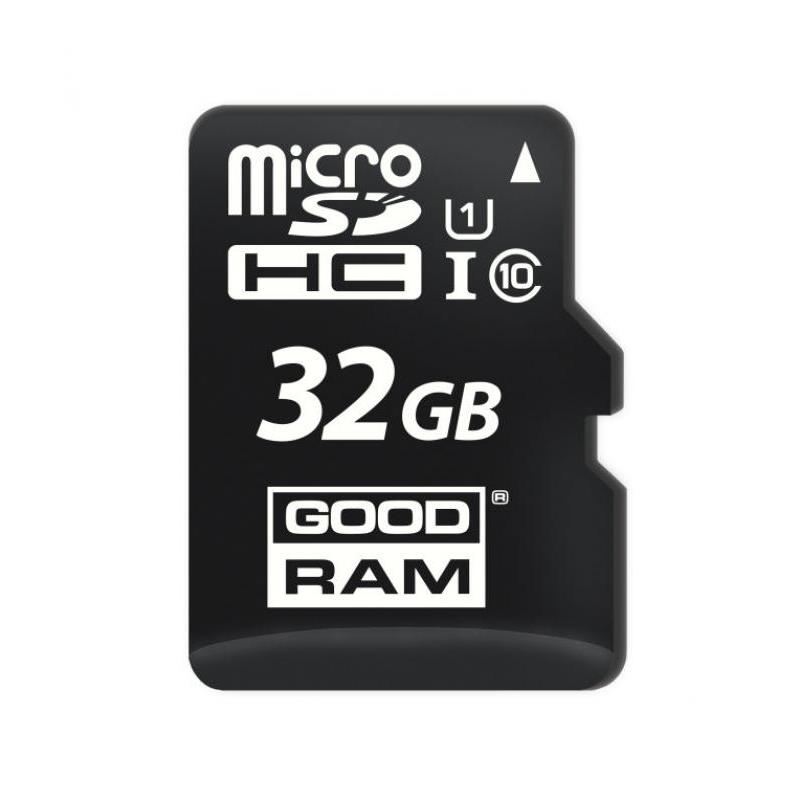 MEMORIA MICRO SD 32GB GOODRAM C10 + ADAPTADOR SD