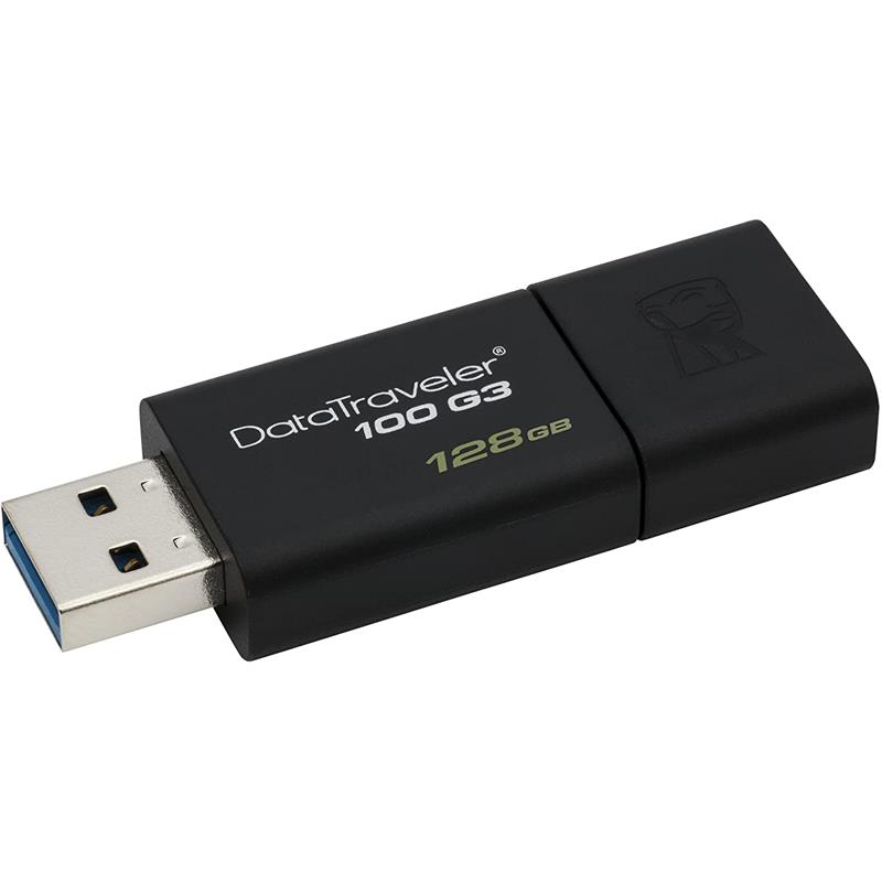 PEN DRIVE 128GB KINGSTON USB 3.0 DATA TRAVELER
