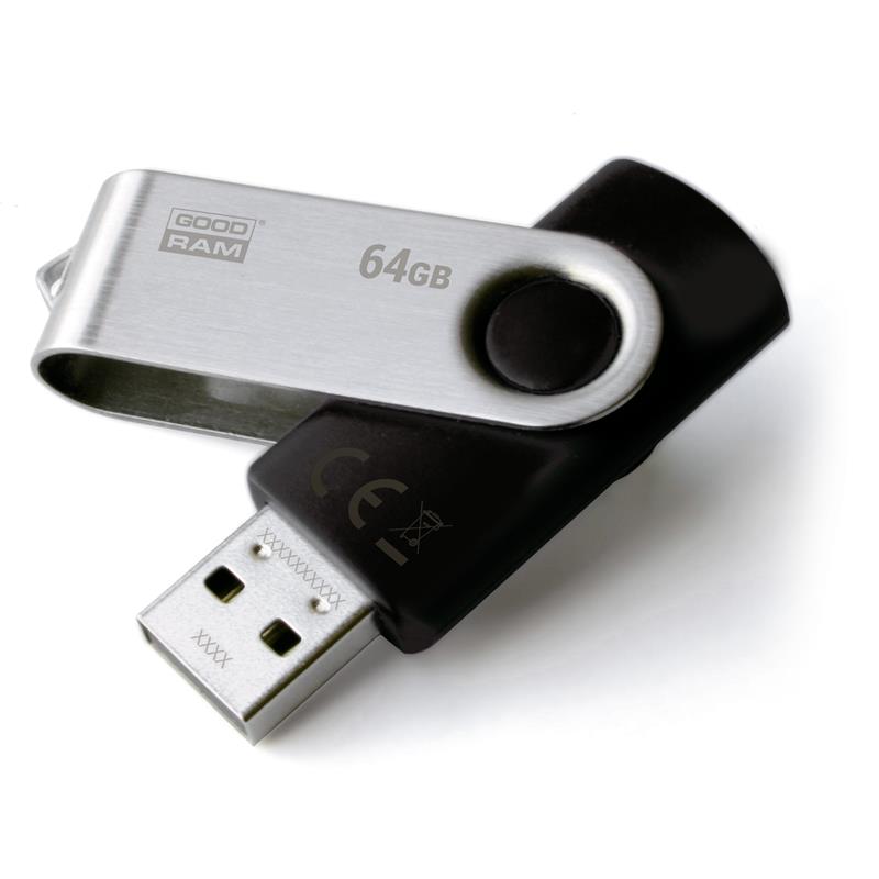 PEN DRIVE 64GB GOODRAM UTS2 USB 2.0 BLACK