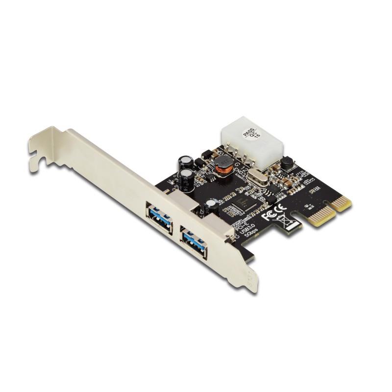 TARJETA DIGITUS PCI-EX USB 3.0 2 PUERTOS LOW PROFILE BRACKET
