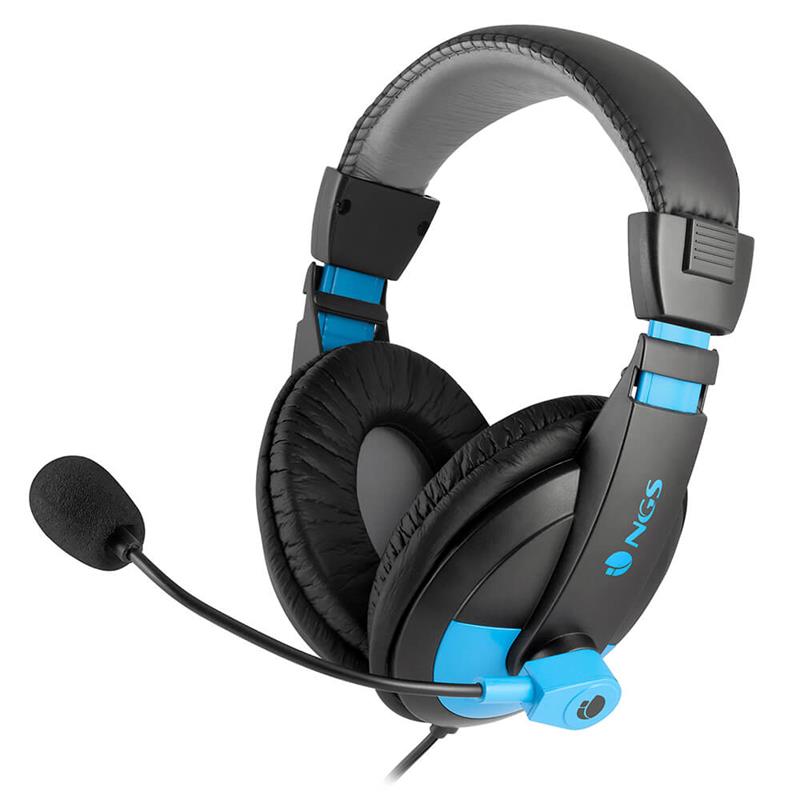 AURICULARES + MICROFONO NGS MSX9 PRO BLUE