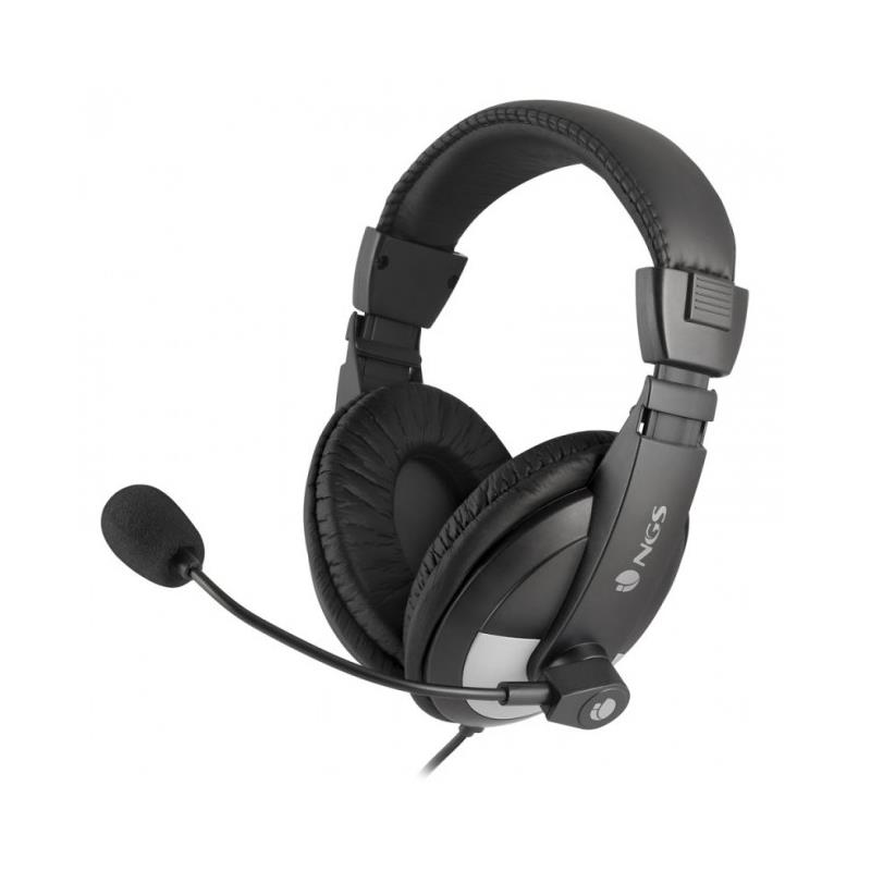 AURICULARES + MICROFONO NGS MSX9 PRO BLACK