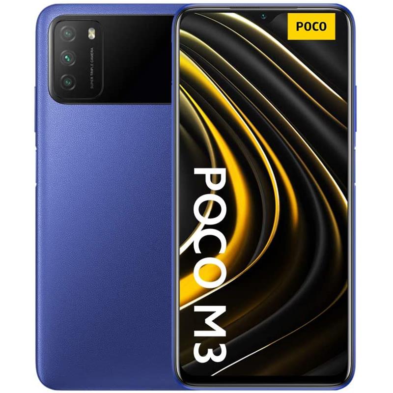 SMARTPHONE XIAOMI POCO M3 6.53 FHD OCTA 4GB/64G/48MP/NFC/4G BLUE