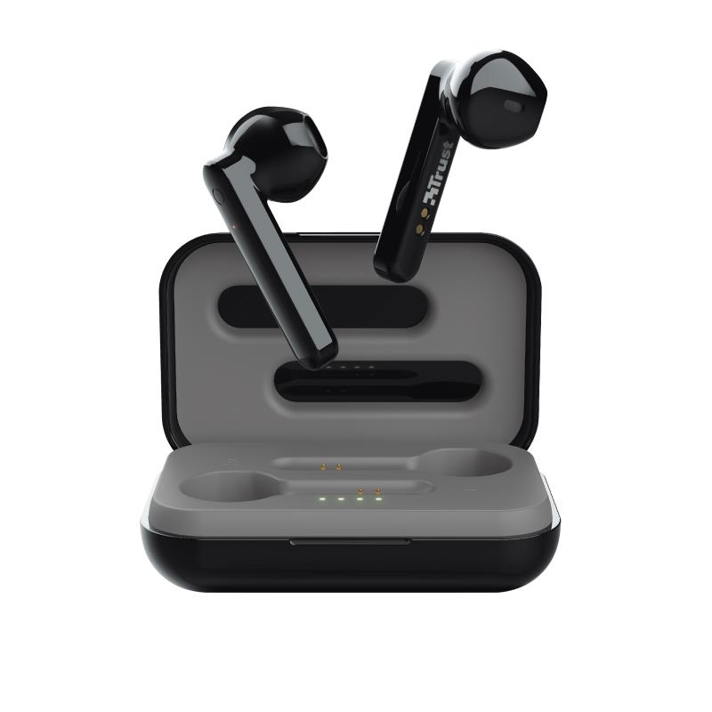 AURICULARES TRUST PRIMO TOUCH EARPHONES BLUETOOTH WIRELESS BLACK