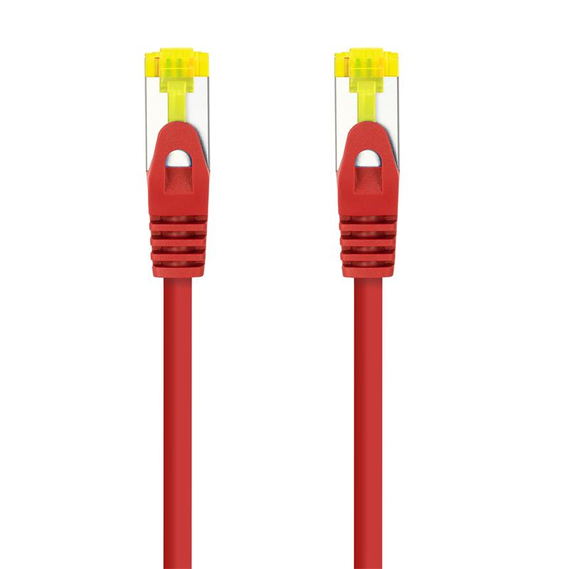 CABLE DE RED CAT.6A SFTP 1M NANOCABLE RED