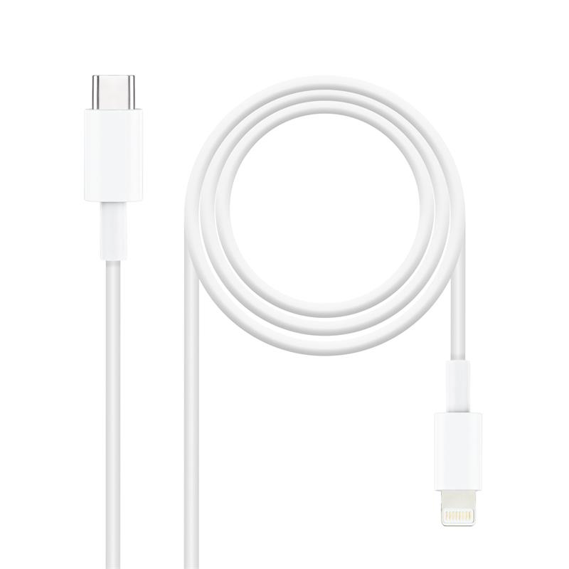 CABLE LIGHTNING A USB-C NANOCABLE 1M