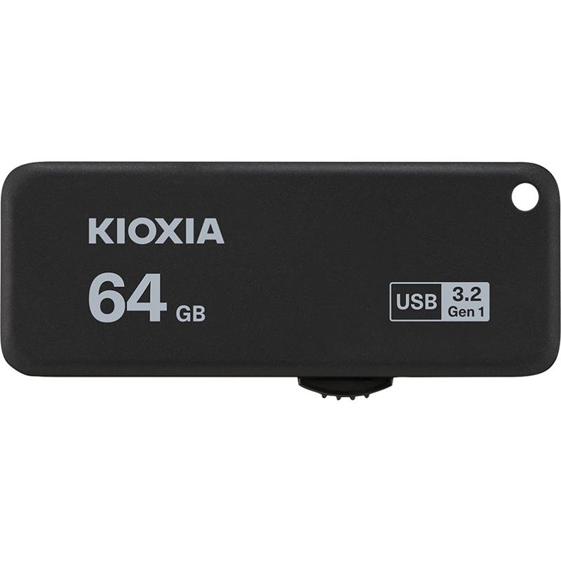 PEN DRIVE 64GB TOSHIBA KIOXIA USB 3.2 U365 BLACK