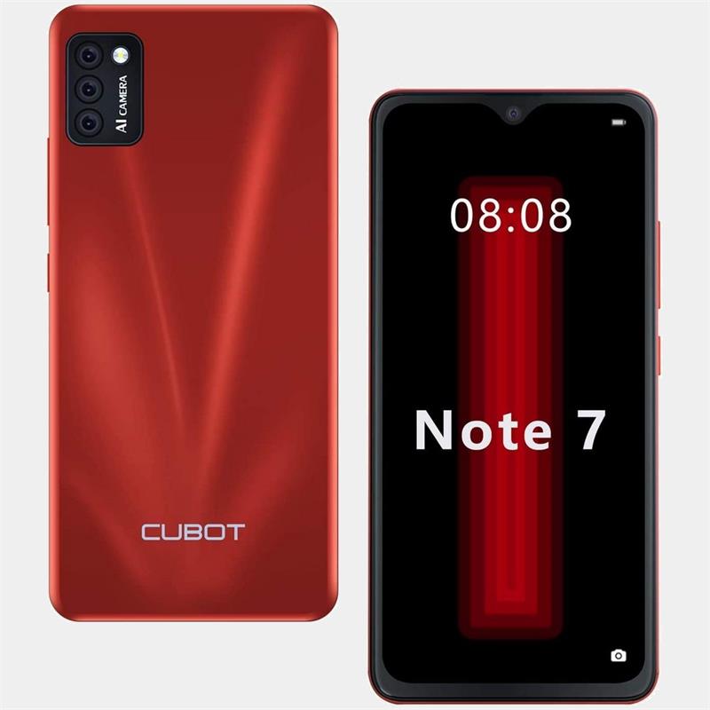 SMARTPHONE CUBOT NOTE 7 5.5 QUAD 2GB/16GB/13MP/4G RED