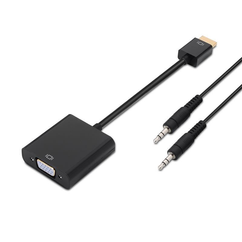 CABLE CONVERSOR HDMI A SVGA + AUDIO 3.5MM