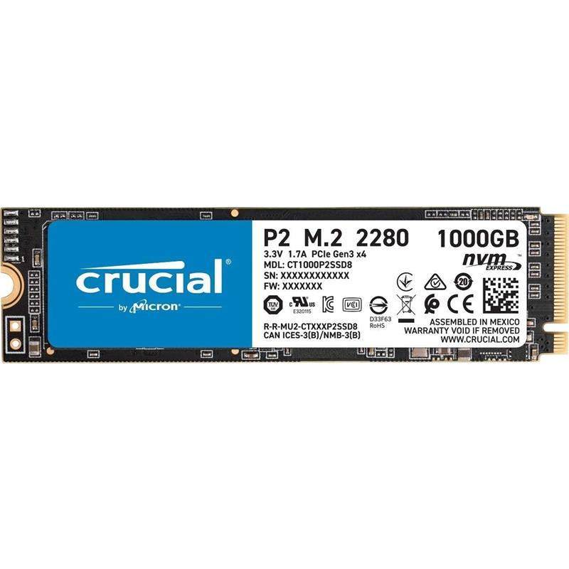 DISCO DURO SSD CRUCIAL 1TB M2 NVME PCIE M.2 2280