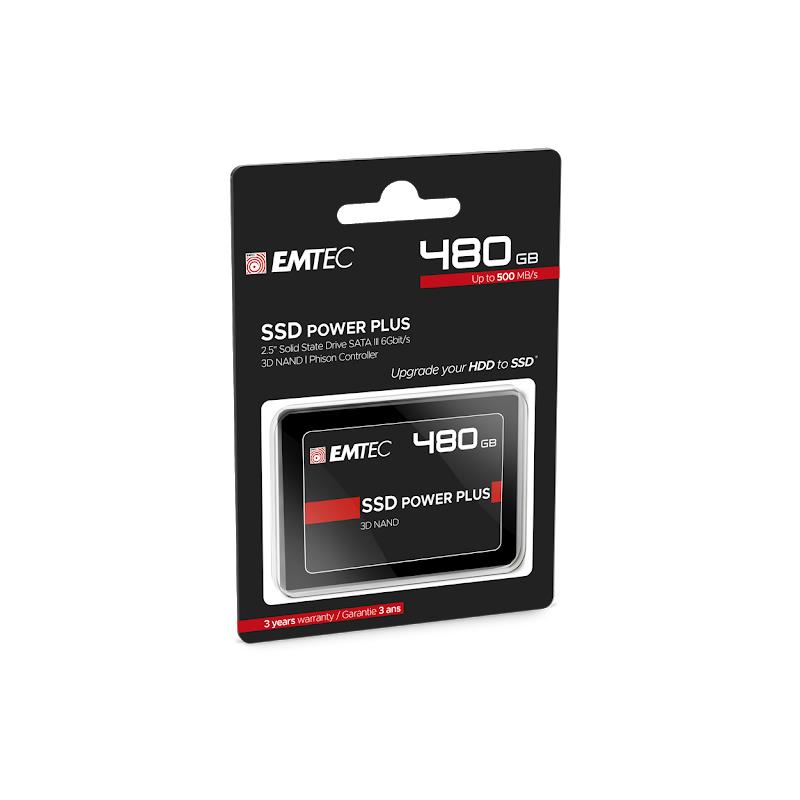 DISCO DURO SSD EMTEC 480GB POWER PLUS X150