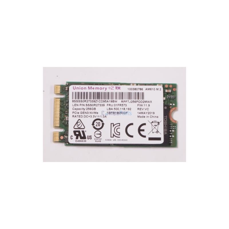 DISCO DURO SSD UNION 256GB M.2 NVME PCIE X4 M2