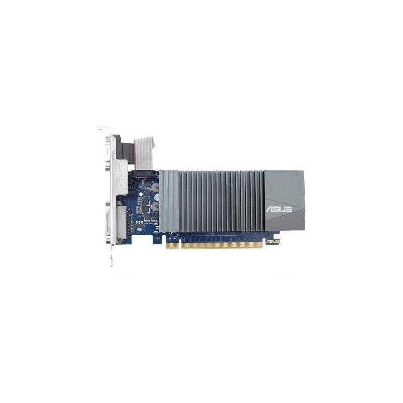 TARJETA DE VIDEO ASUS GT710 1GB DDR5 VGA + DVI + HDMI LOW PROFILE